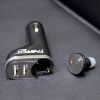 Faster F-178 25mAh Wireless Headphone With Smart Car Charger