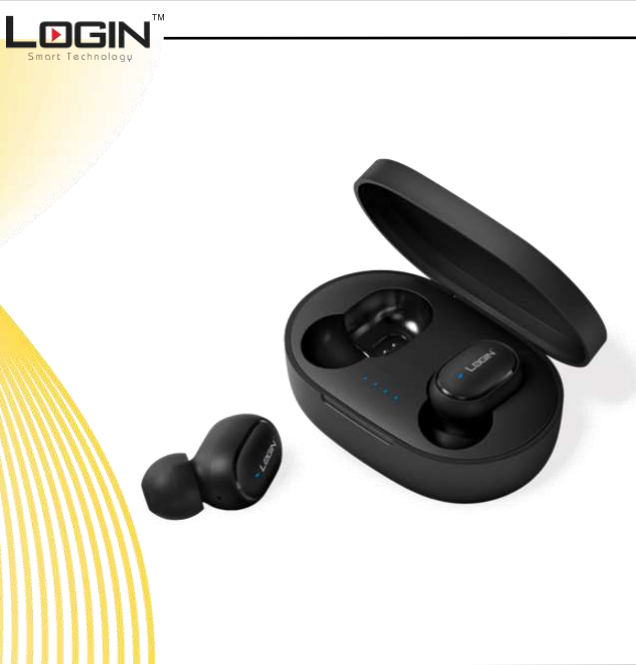 Login Bluetooth Twins Earbuds LT-BT002